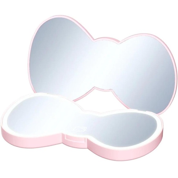 Hello Kitty® Pink Bow Large LED Compact Mirror Impressions NIB - Picture 5 of 5
